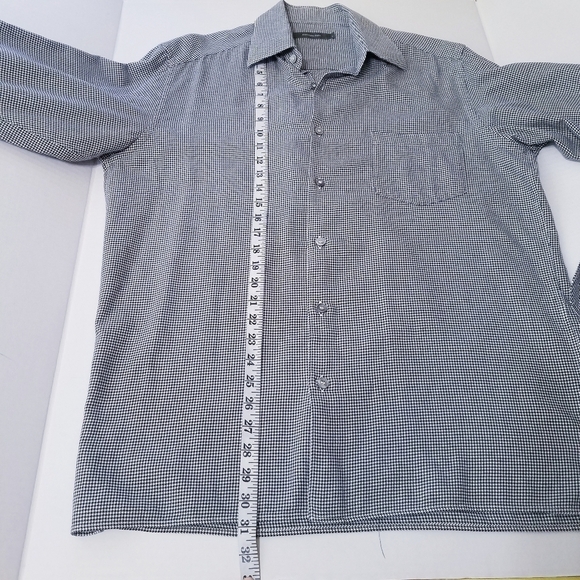 🌸Ermenegildo Zegna | Cashmere Blend Buttondown Shirt L - Picture 5 of 11